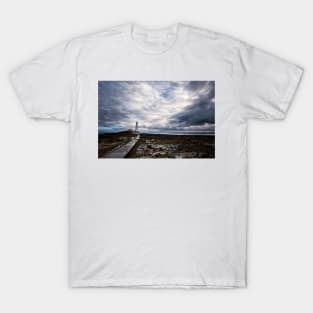 Dramatic Sky over St Mary's Island T-Shirt